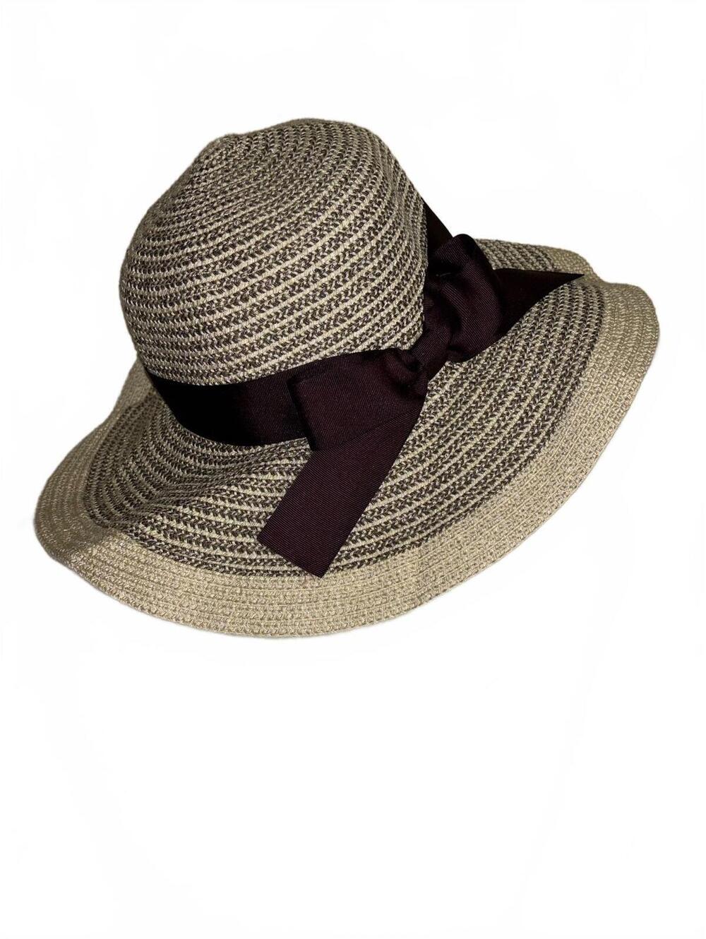 Betmar New York mixed-braid straw sun hat